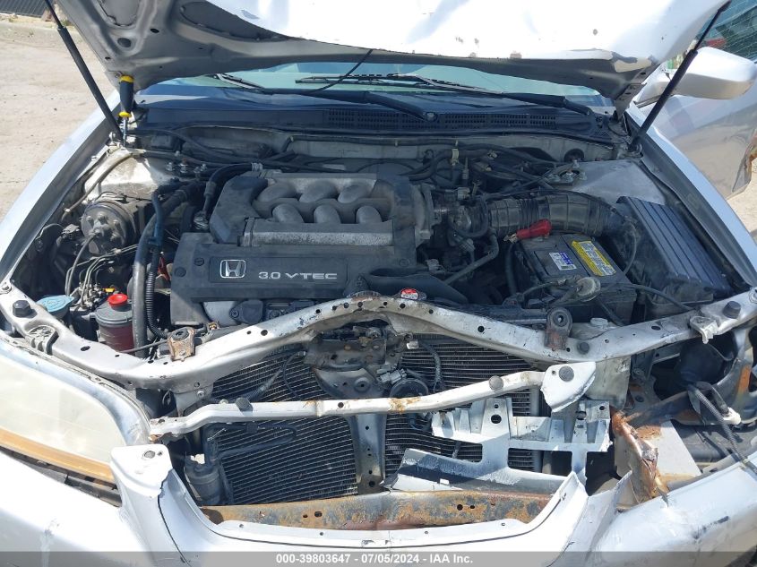 2000 Honda Accord 3.0 Ex VIN: 1HGCG2257YA021836 Lot: 39803647