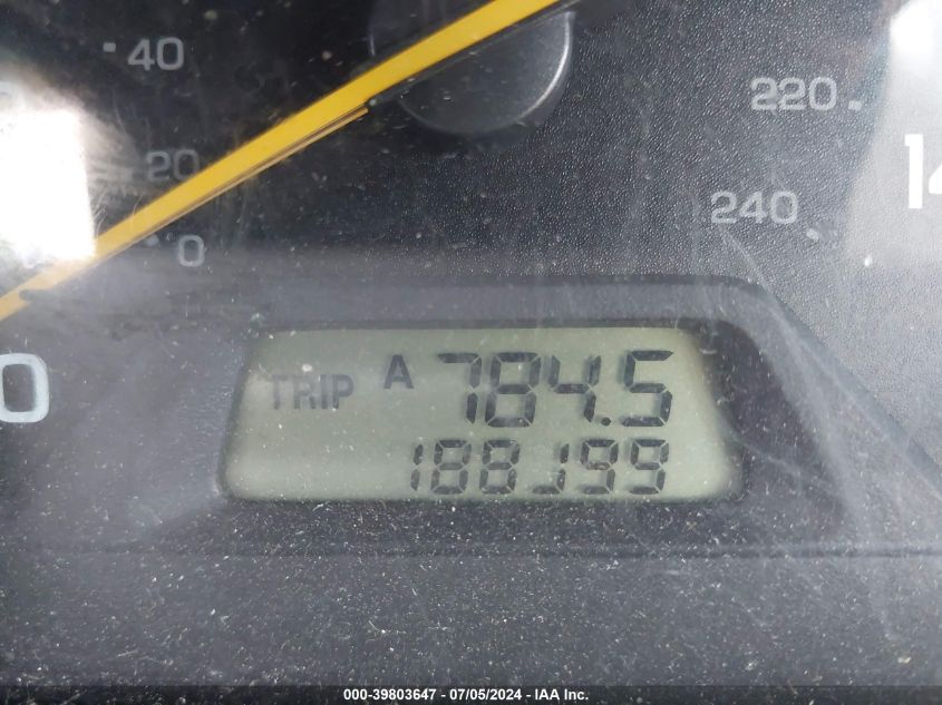 2000 Honda Accord 3.0 Ex VIN: 1HGCG2257YA021836 Lot: 39803647