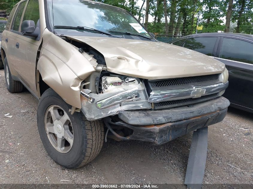 2006 Chevrolet Trailblazer Ls VIN: 1GNDS13S562121206 Lot: 39803662