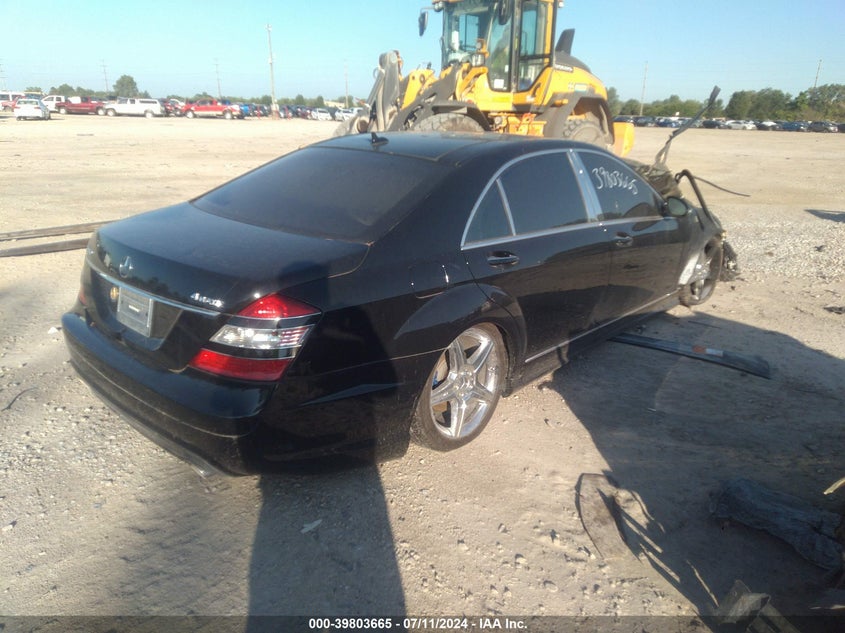 2008 Mercedes-Benz S 550 4Matic VIN: WDDNG86X58A192368 Lot: 39803665