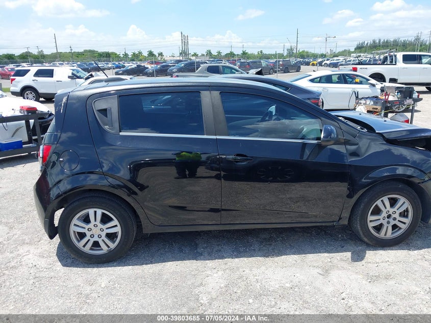 2016 Chevrolet Sonic Lt Auto VIN: 1G1JC6SG6G412XA00 Lot: 39803685