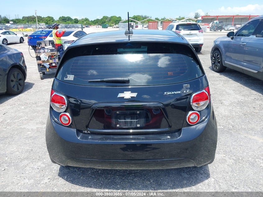 2016 Chevrolet Sonic Lt Auto VIN: 1G1JC6SG6G412XA00 Lot: 39803685