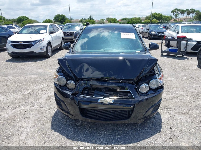 2016 Chevrolet Sonic Lt Auto VIN: 1G1JC6SG6G412XA00 Lot: 39803685