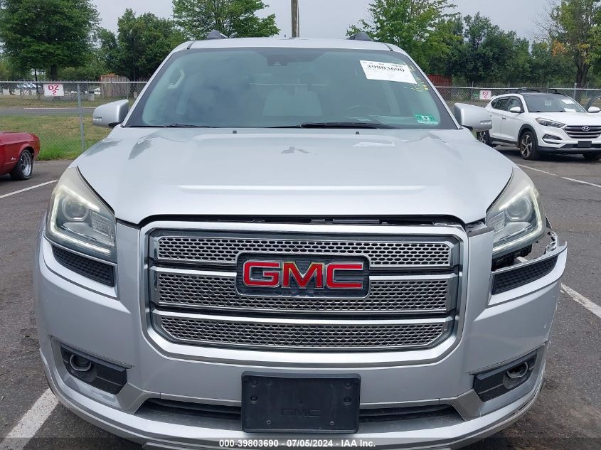 2016 GMC Acadia Denali VIN: 1GKKVTKD9GJ237834 Lot: 39803690