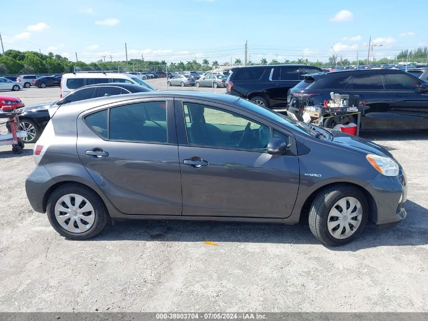 2014 Toyota Prius C Two VIN: JTDKDTB32E1085480 Lot: 39803704