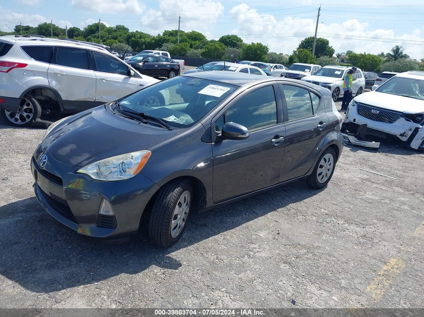 2014 Toyota Prius C Two VIN: JTDKDTB32E1085480 Lot: 39803704