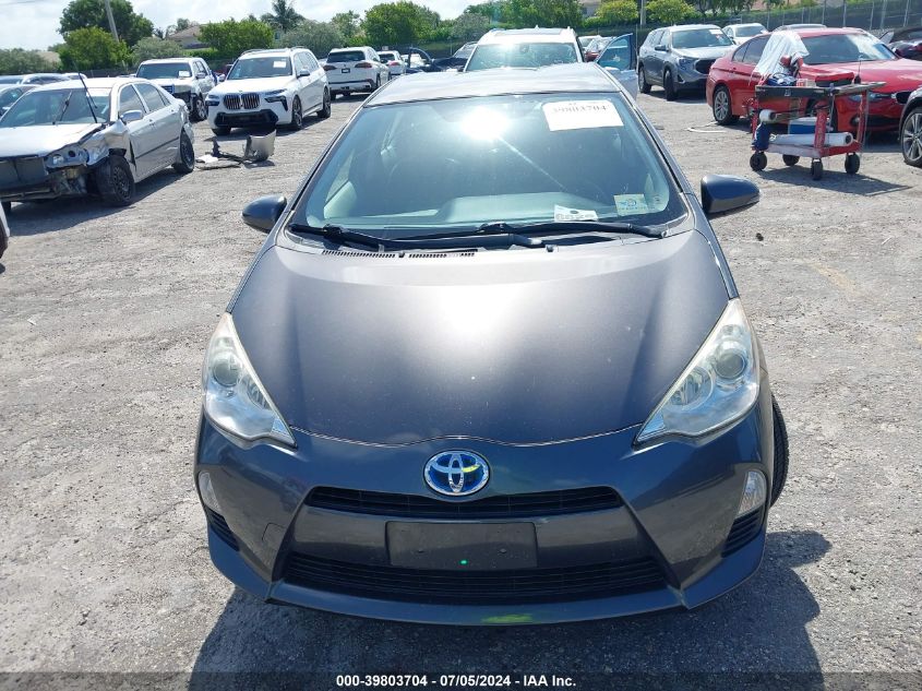 2014 Toyota Prius C Two VIN: JTDKDTB32E1085480 Lot: 39803704