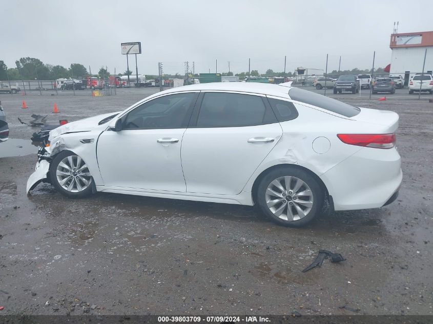 2018 Kia Optima Ex VIN: 5XXGU4L3XJG265234 Lot: 39803709