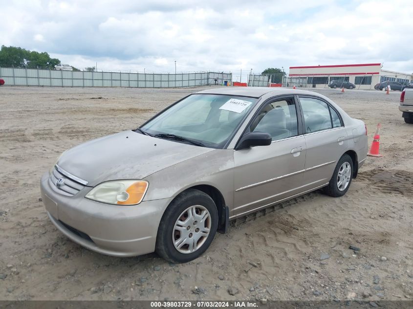 2HGES16552H533177 | 2002 HONDA CIVIC