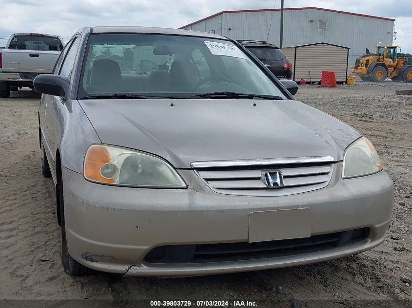 2HGES16552H533177 | 2002 HONDA CIVIC