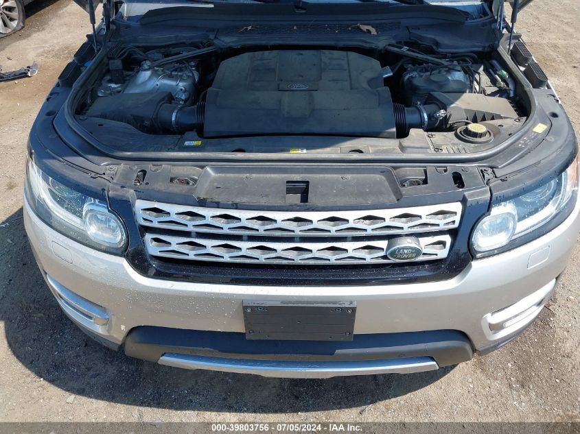 2017 Land Rover Range Rover Sport 5.0L V8 Supercharged/5.0L V8 Supercharged Dynamic VIN: SALWR2FE9HA125477 Lot: 39803756