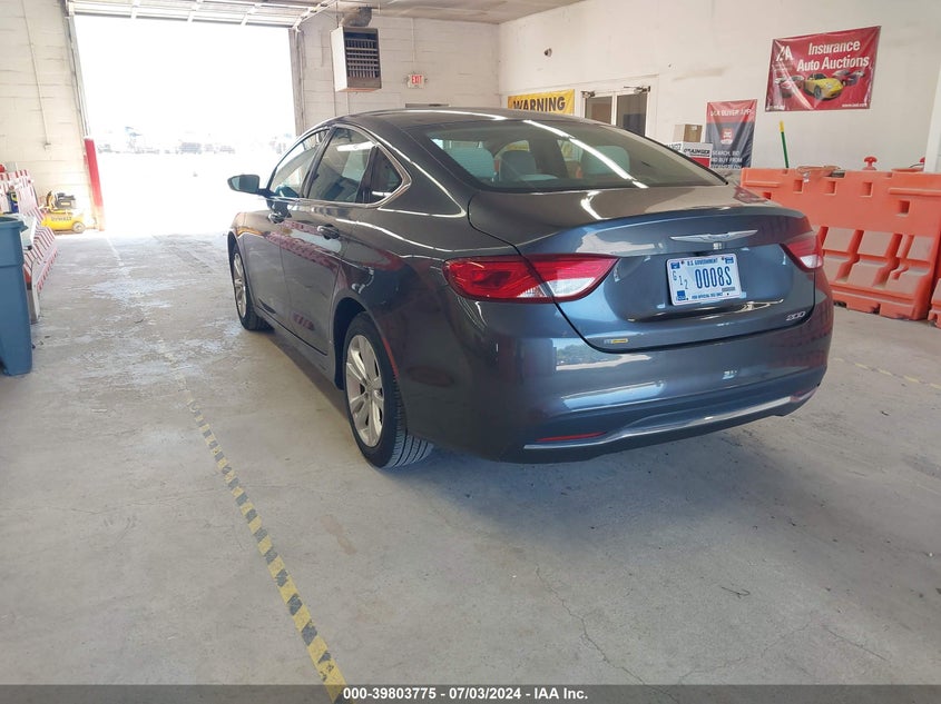 2016 CHRYSLER 200 LIMITED - 1C3CCCAB9GN181431