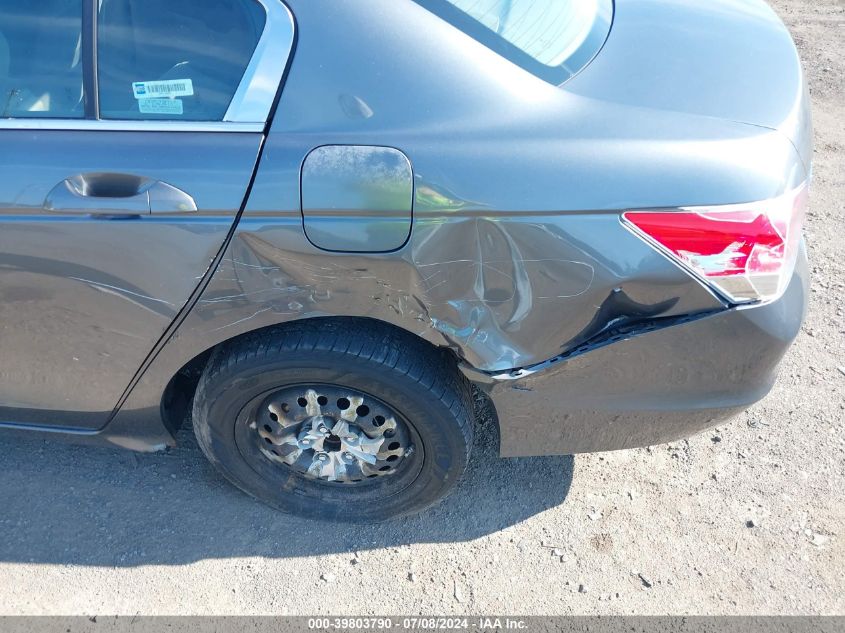 2010 Honda Accord Lx VIN: 1HGCP2F30AA120397 Lot: 39803790