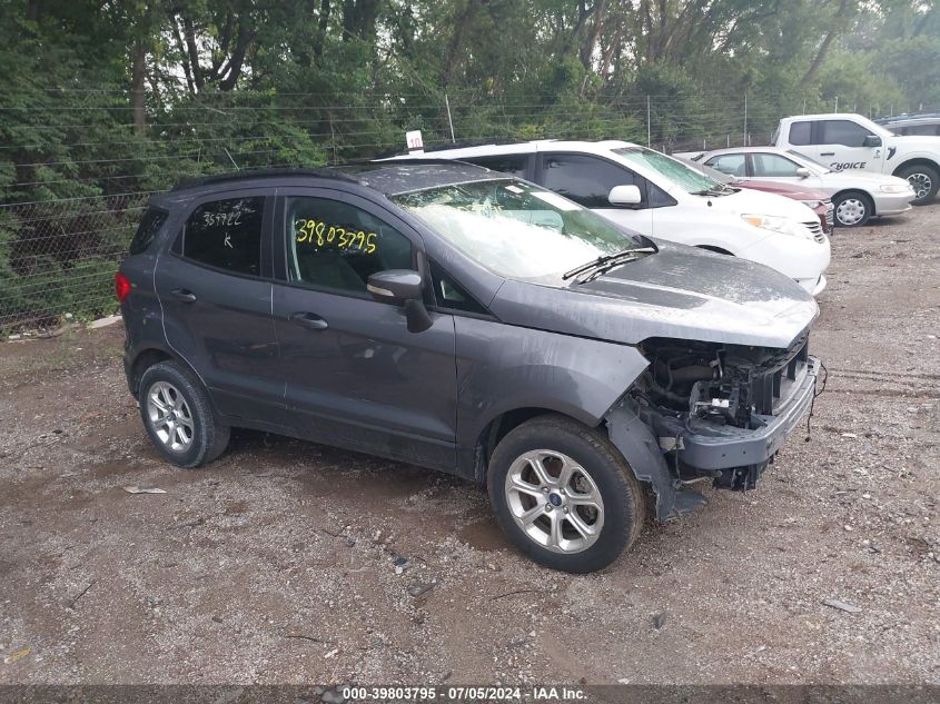 2020 Ford Ecosport Se VIN: MAJ3S2GE4LC359722 Lot: 39803795