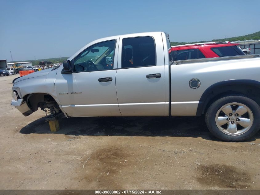 2005 Dodge Ram 1500 Slt/Laramie VIN: 1D7HA18D35J500562 Lot: 39803802