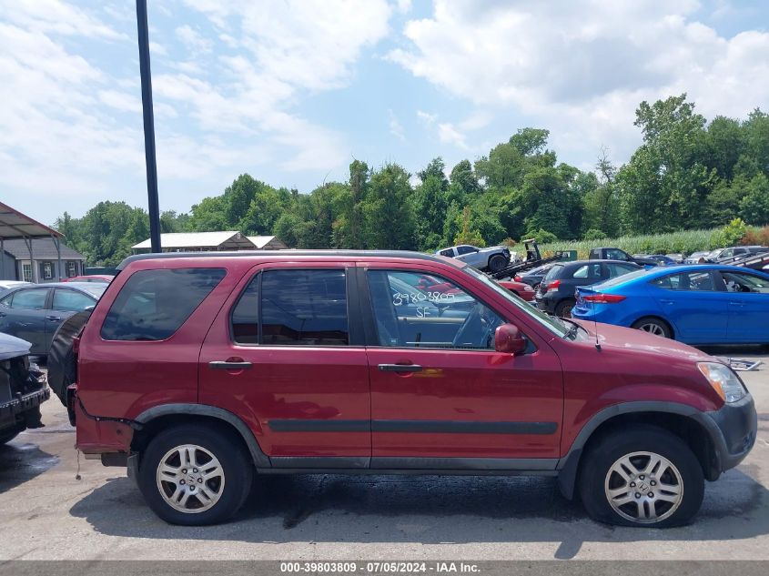 2004 Honda Cr-V Ex VIN: JHLRD78894C046156 Lot: 39803809