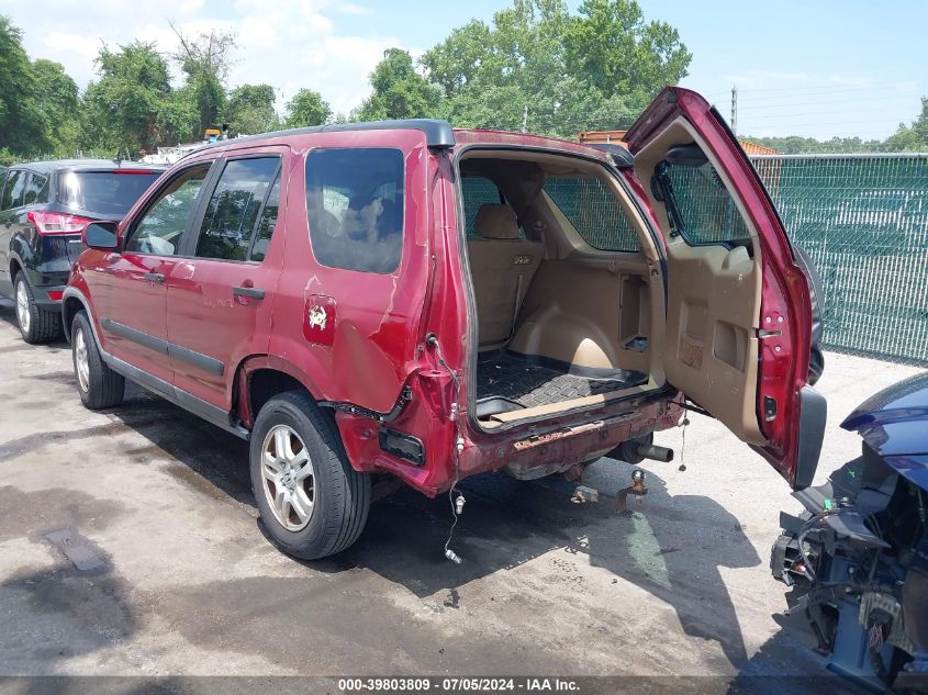 2004 Honda Cr-V Ex VIN: JHLRD78894C046156 Lot: 39803809