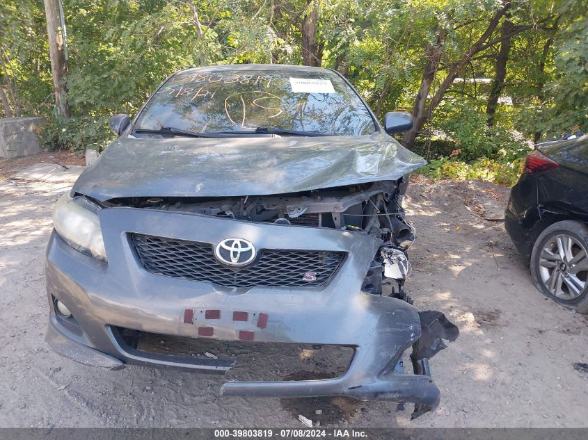 2010 Toyota Corolla S VIN: 2T1BU4EE7AC412139 Lot: 39803819