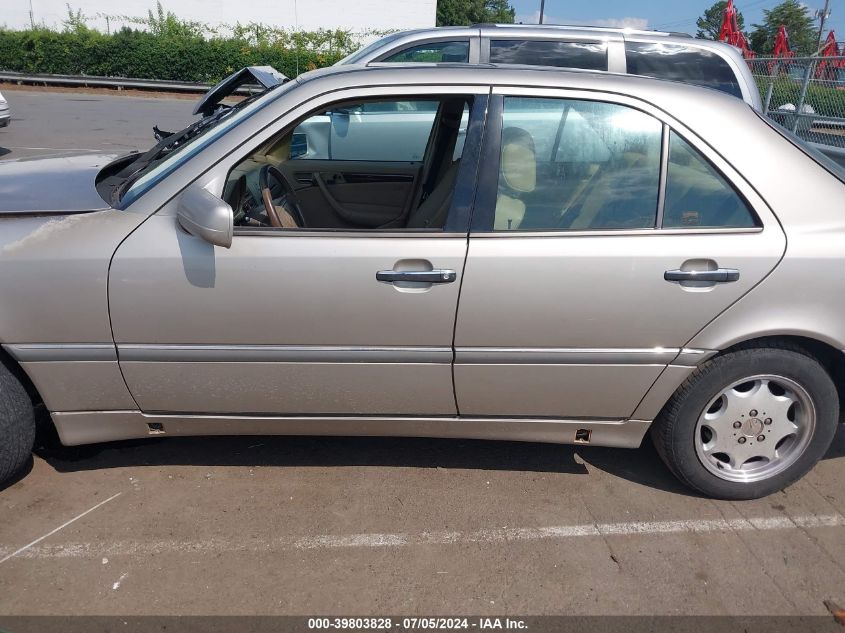 1999 Mercedes-Benz C 230 Kompressor VIN: WDBHA24G4XA773768 Lot: 39803828