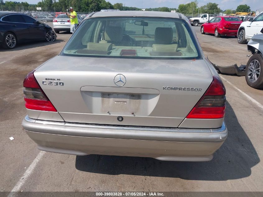 1999 Mercedes-Benz C 230 Kompressor VIN: WDBHA24G4XA773768 Lot: 39803828