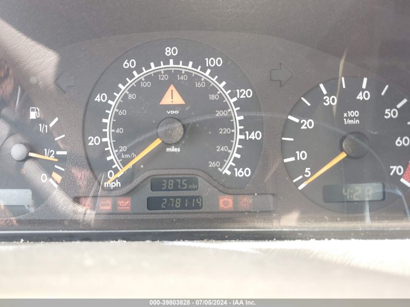 1999 Mercedes-Benz C 230 Kompressor VIN: WDBHA24G4XA773768 Lot: 39803828