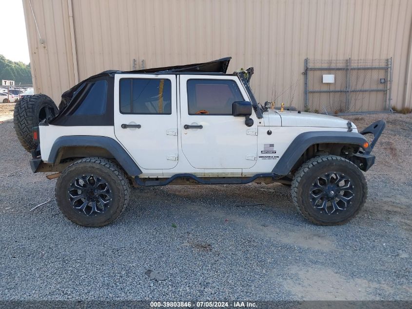 2015 Jeep Wrangler Unlimited Sport VIN: 1C4BJWDG2FL580598 Lot: 39803846