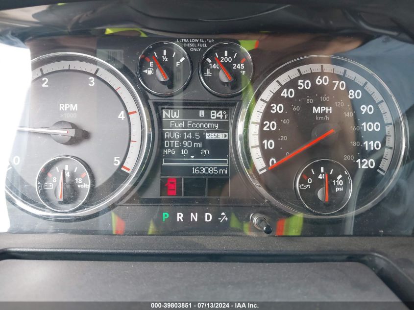 2011 Dodge Ram 2500 VIN: 3D7UT2CLXBG530443 Lot: 39803851