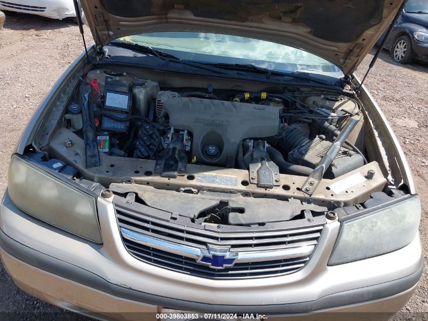 2004 Chevrolet Impala Police VIN: 2G1WF52K849357421 Lot: 39803853