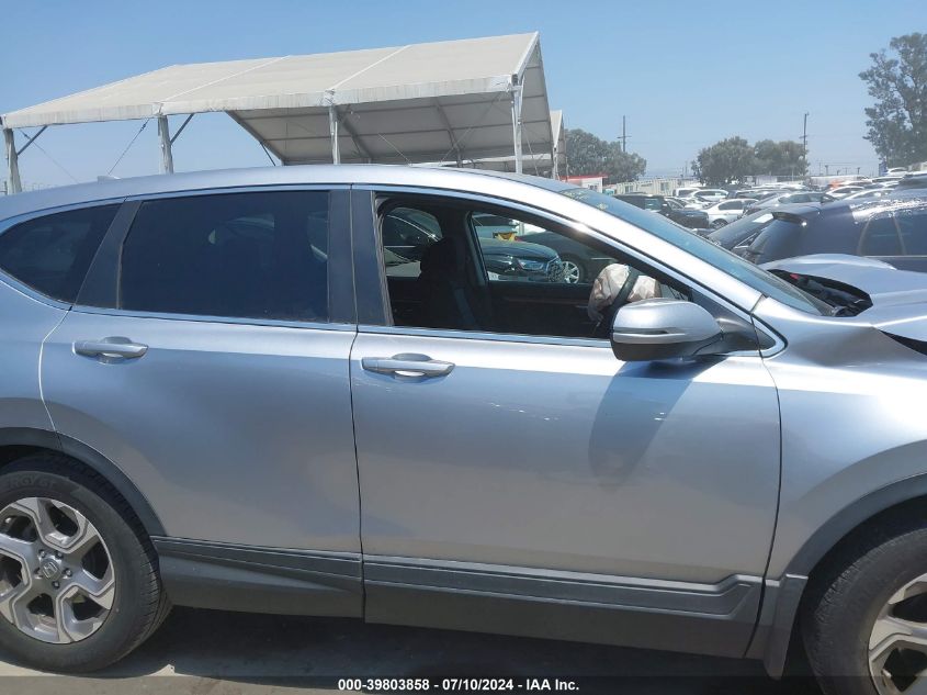 2019 Honda Cr-V Ex VIN: 7FARW1H5XKE036833 Lot: 39803858