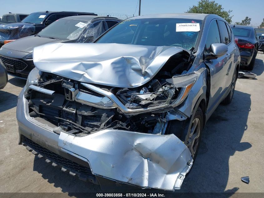 2019 Honda Cr-V Ex VIN: 7FARW1H5XKE036833 Lot: 39803858