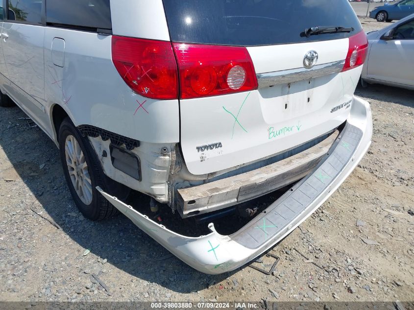 2009 Toyota Sienna Limited VIN: 5TDBK22C69S027641 Lot: 39803880