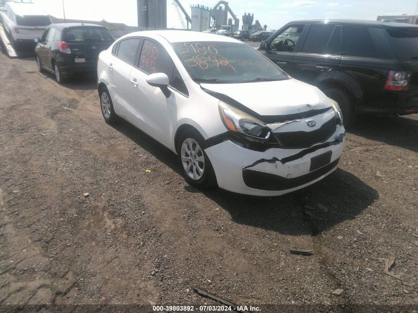 2015 Kia Rio Lx VIN: KNADM4A31F6451382 Lot: 39803892