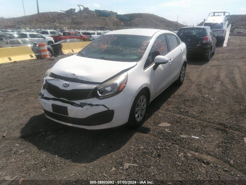 2015 Kia Rio Lx VIN: KNADM4A31F6451382 Lot: 39803892