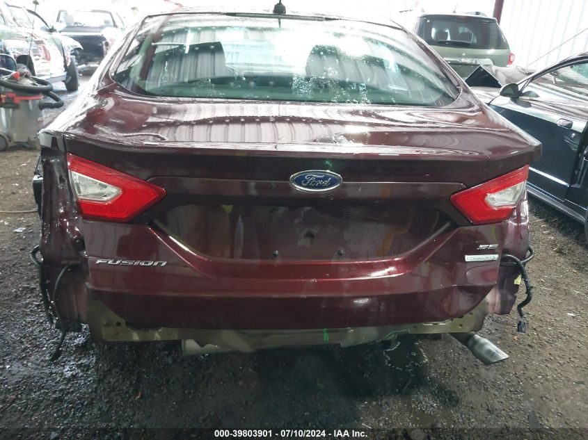 2013 Ford Fusion Se VIN: 3FA6P0HRXDR225479 Lot: 39803901