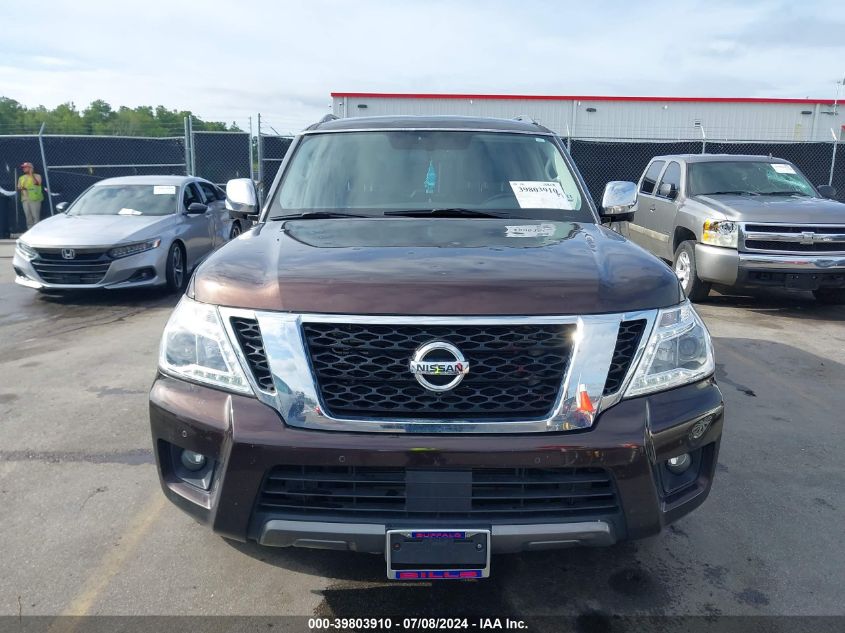 2020 Nissan Armada Sl 4Wd VIN: JN8AY2NC3L9620390 Lot: 39803910