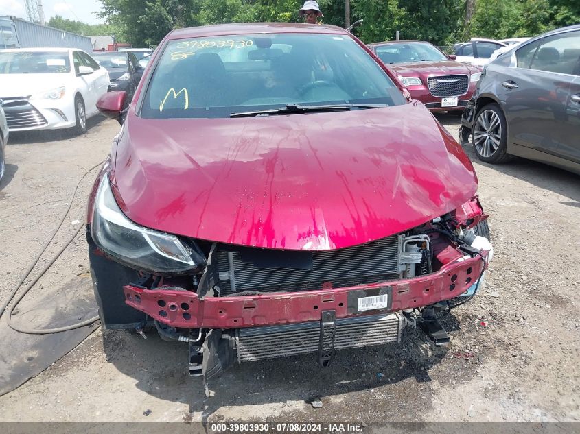 2016 Chevrolet Cruze Premier Auto VIN: 1G1BG5SM7G7301294 Lot: 39803930