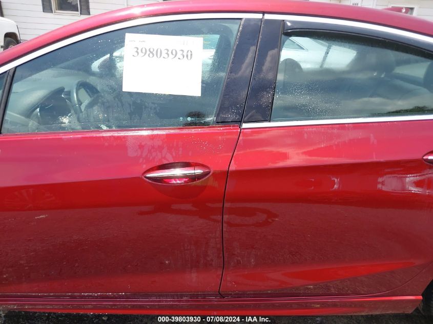 2016 Chevrolet Cruze Premier Auto VIN: 1G1BG5SM7G7301294 Lot: 39803930