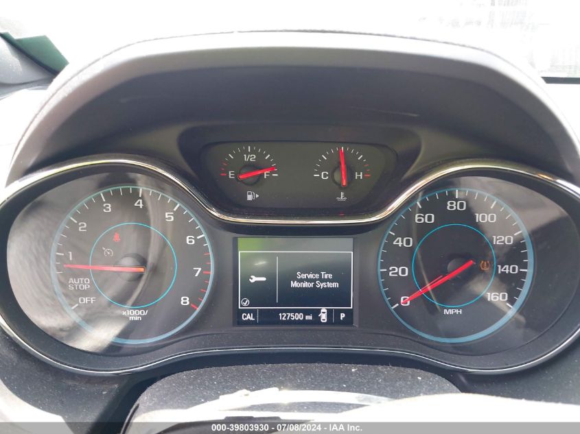 2016 Chevrolet Cruze Premier Auto VIN: 1G1BG5SM7G7301294 Lot: 39803930