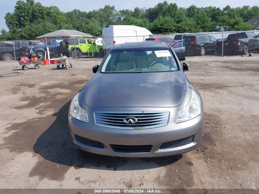 2009 Infiniti G37X VIN: JNKCV61F39M052926 Lot: 39803949