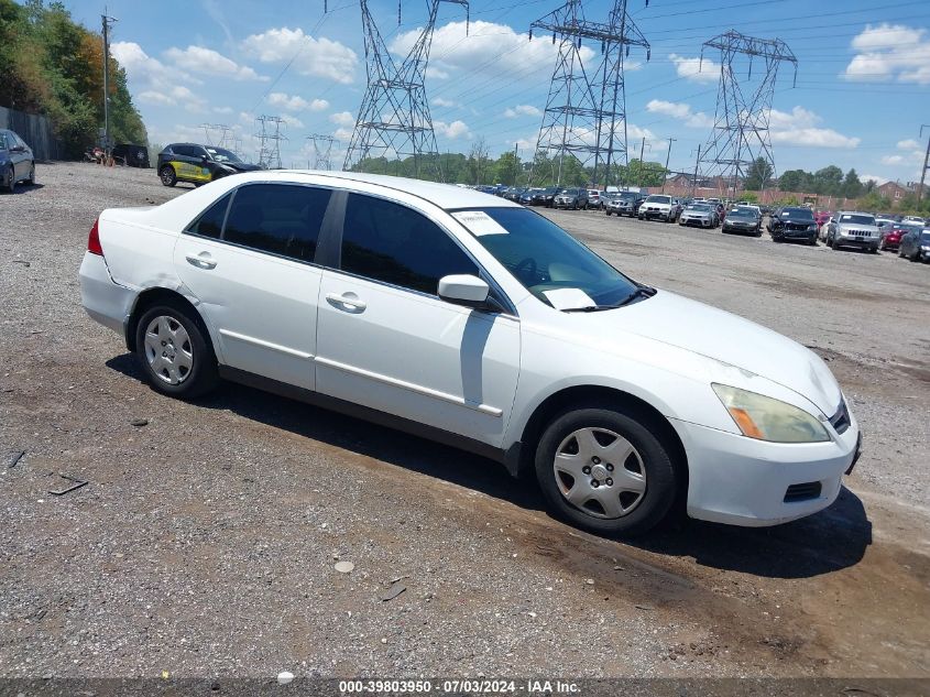 2006 Honda Accord 2.4 Lx VIN: 3HGCM56446G707794 Lot: 39803950