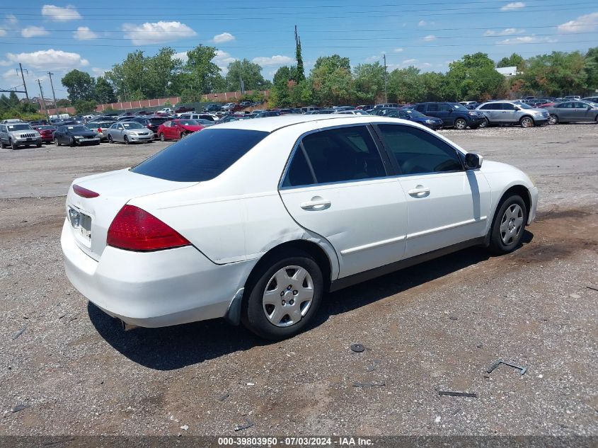 2006 Honda Accord 2.4 Lx VIN: 3HGCM56446G707794 Lot: 39803950