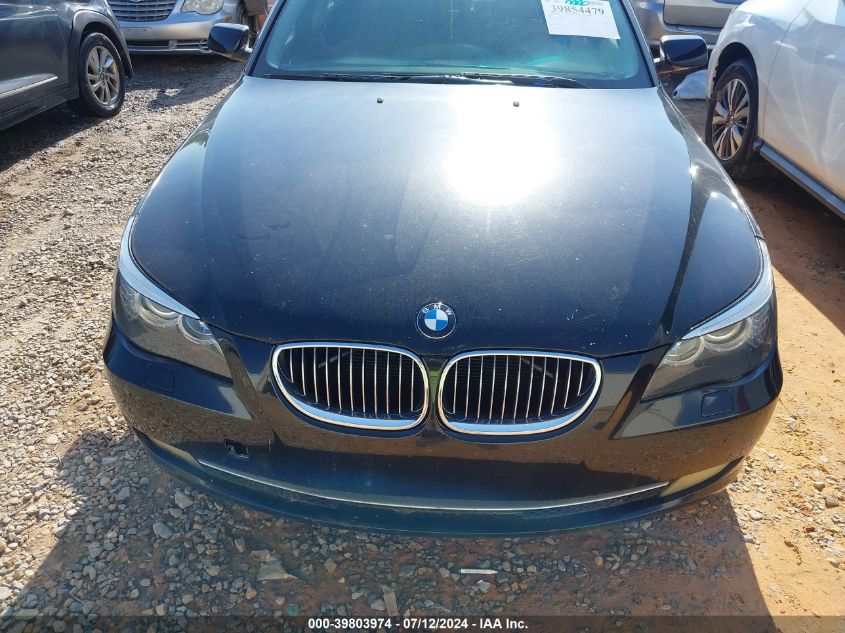 2005 BMW 525I VIN: WBANA535X5B857443 Lot: 39803974