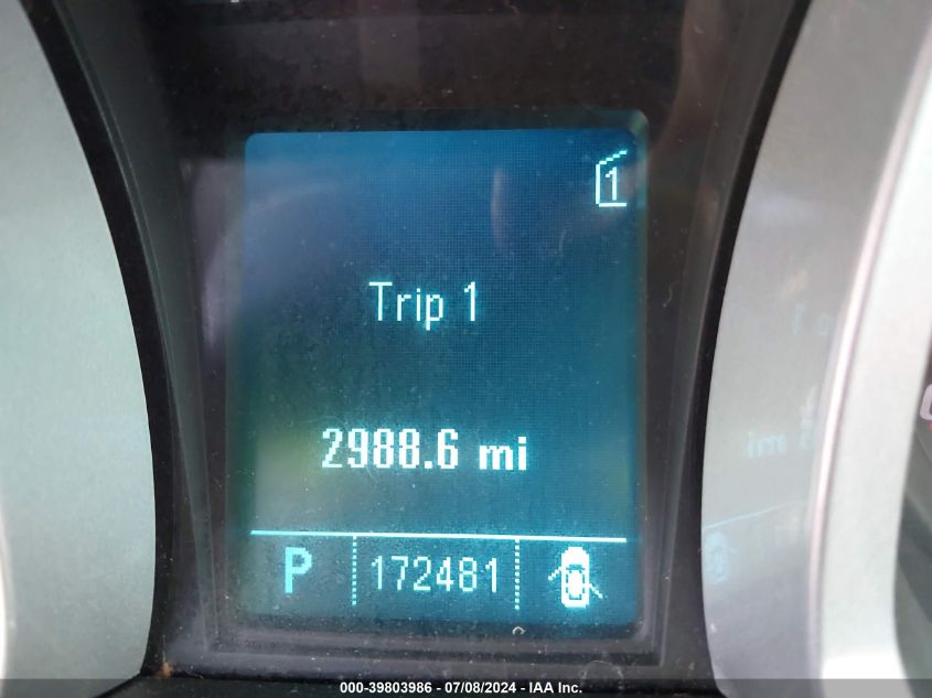 2011 Chevrolet Equinox 1Lt VIN: 2GNALDEC5B1143353 Lot: 39803986