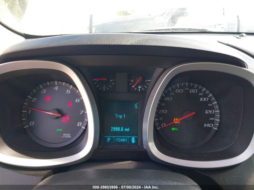 2011 Chevrolet Equinox 1Lt VIN: 2GNALDEC5B1143353 Lot: 39803986