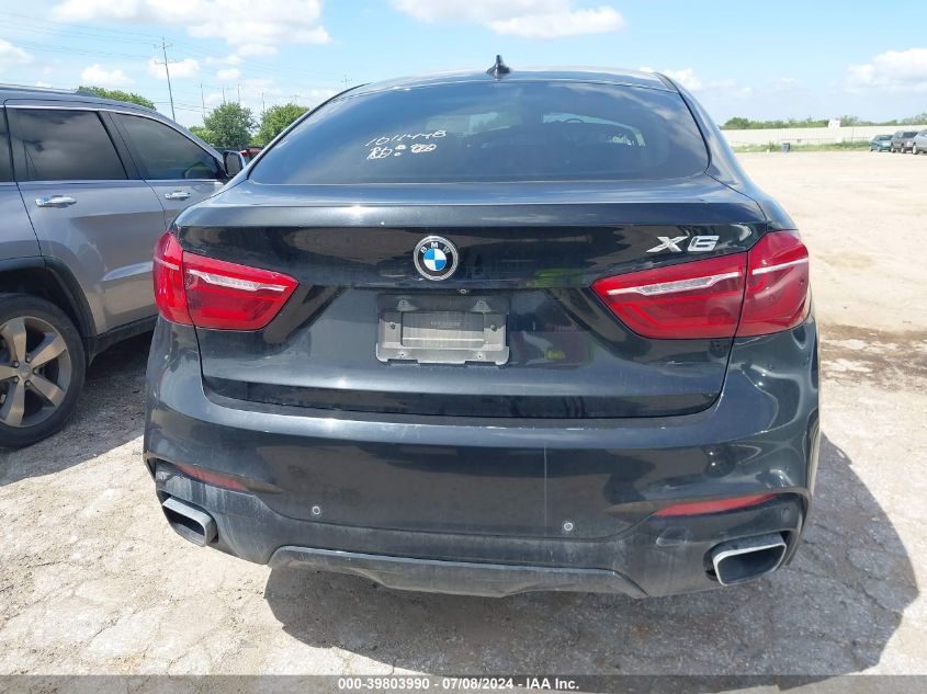 2015 BMW X6 xDrive35I VIN: 5UXKU2C59F0F95036 Lot: 39803990