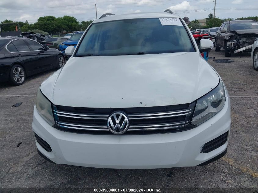 2017 Volkswagen Tiguan 2.0T/2.0T S VIN: WVGAV7AX9HK032094 Lot: 39804001