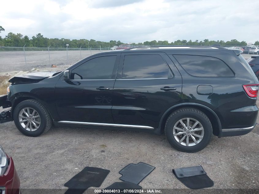 2016 Dodge Durango Sxt VIN: 1C4RDHAG6GC483864 Lot: 39804013