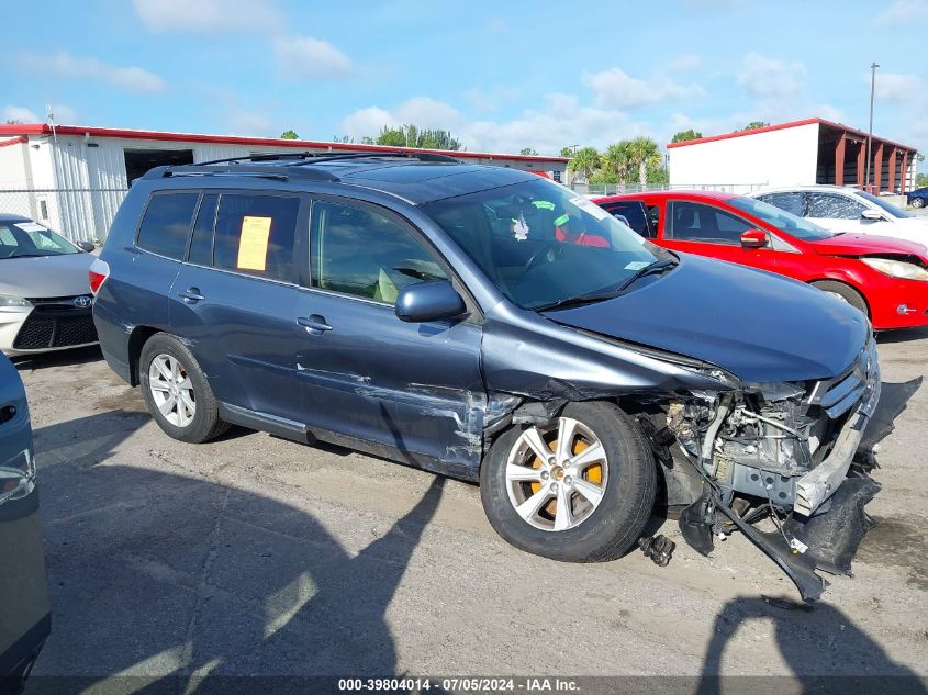 2011 Toyota Highlander Se V6 VIN: 5TDZK3EHXBS048266 Lot: 39804014