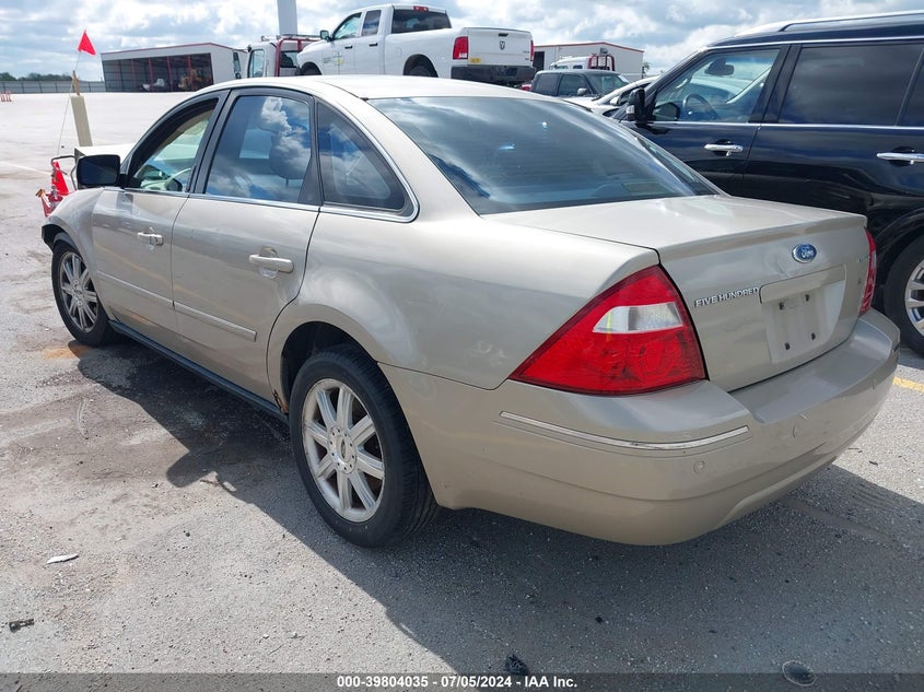 2005 Ford Five Hundred Limited VIN: 1FAFP25155G171527 Lot: 39804035
