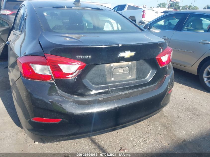 2018 Chevrolet Cruze Ls Auto VIN: 1G1BC5SM6J7180602 Lot: 39804089